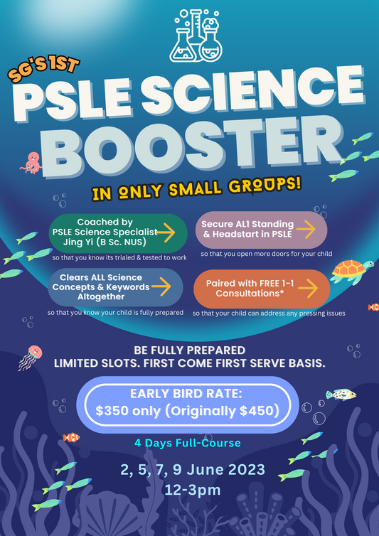 Top Student PSLE Science Booster June 2023